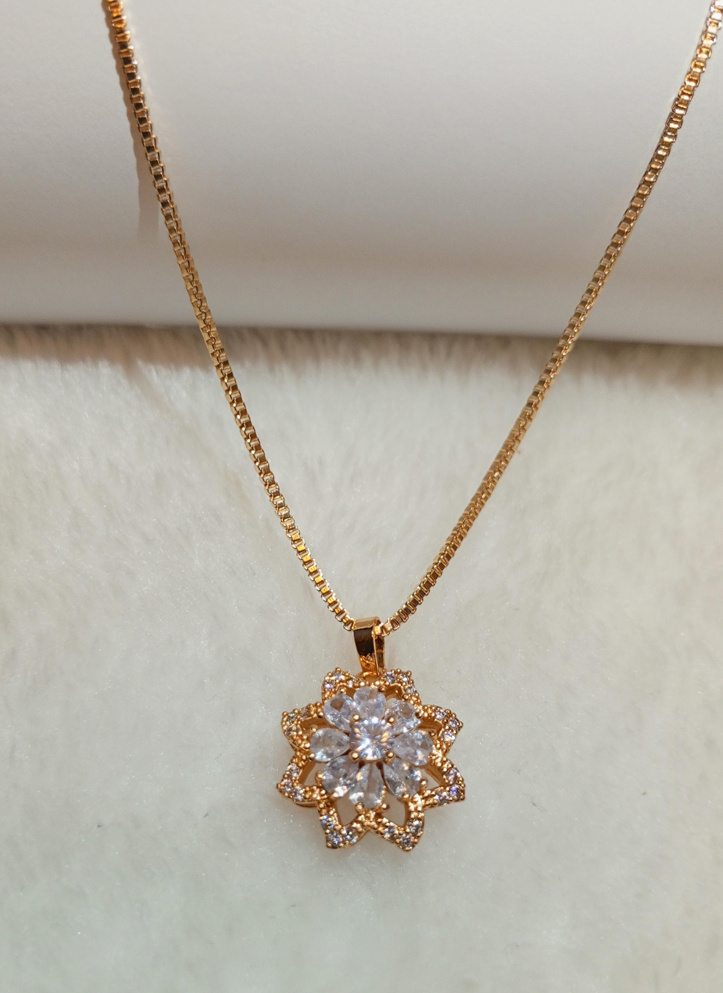 Zarqa Sitara Necklace By Arwaah Collections