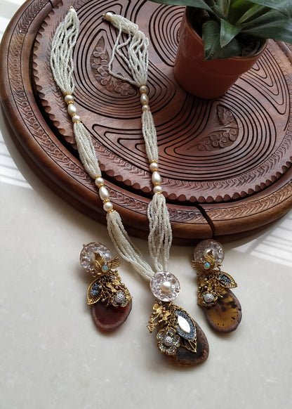 Turkish Aqeeq Stone Mala Set