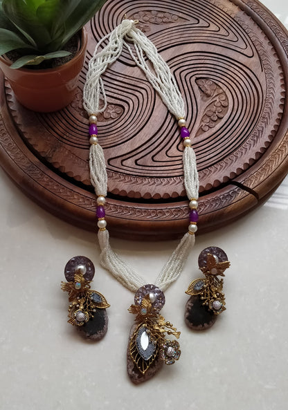 Turkish Aqeeq Stone Mala Set