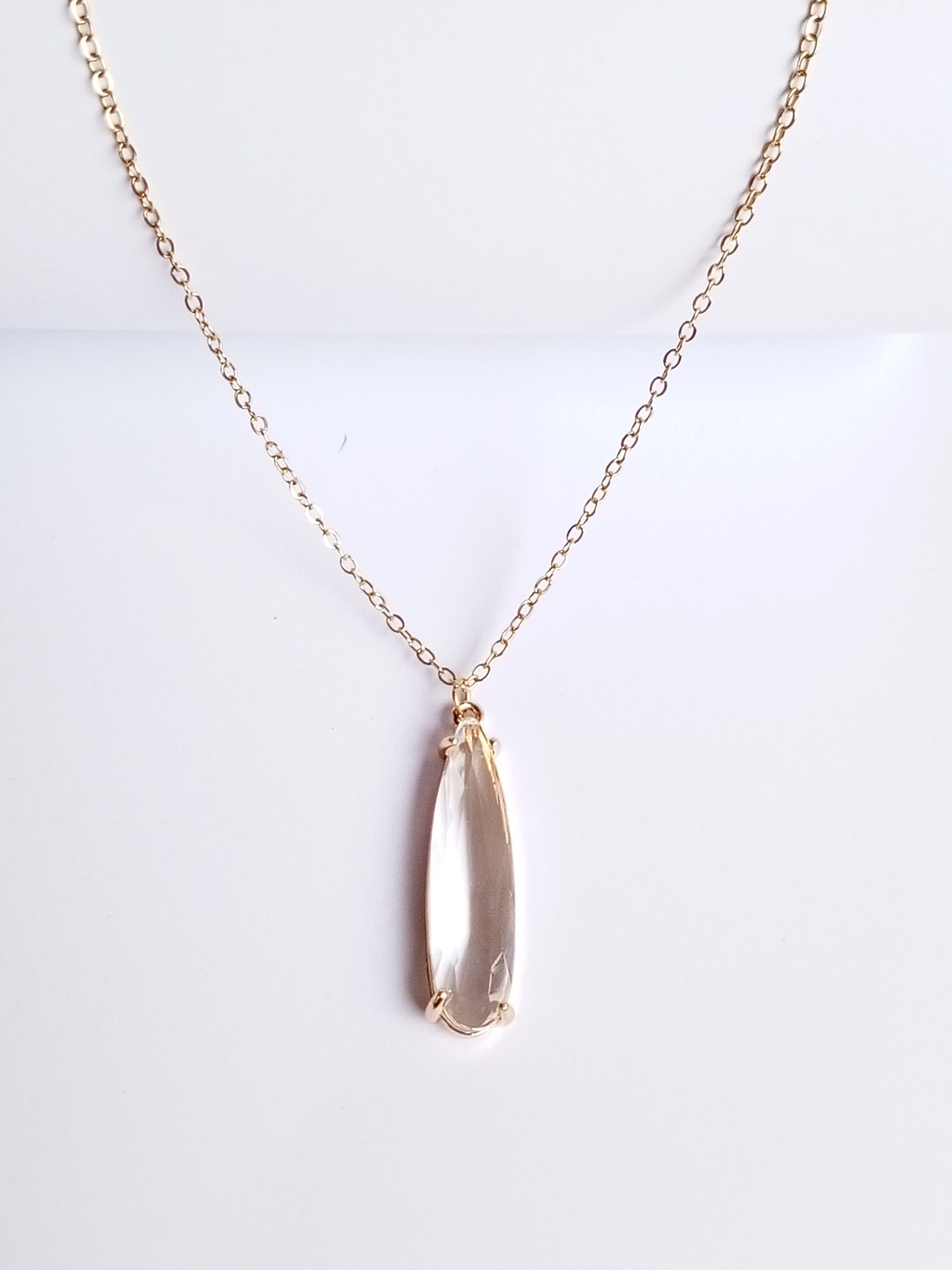Noor Drop Pendant Necklace – By Arwaah Collections