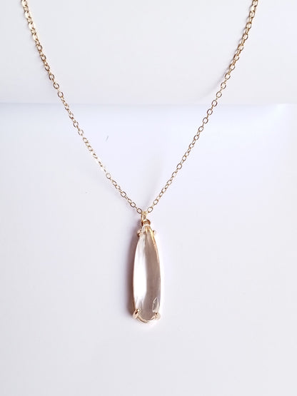 Noor Drop Pendant Necklace – By Arwaah Collections