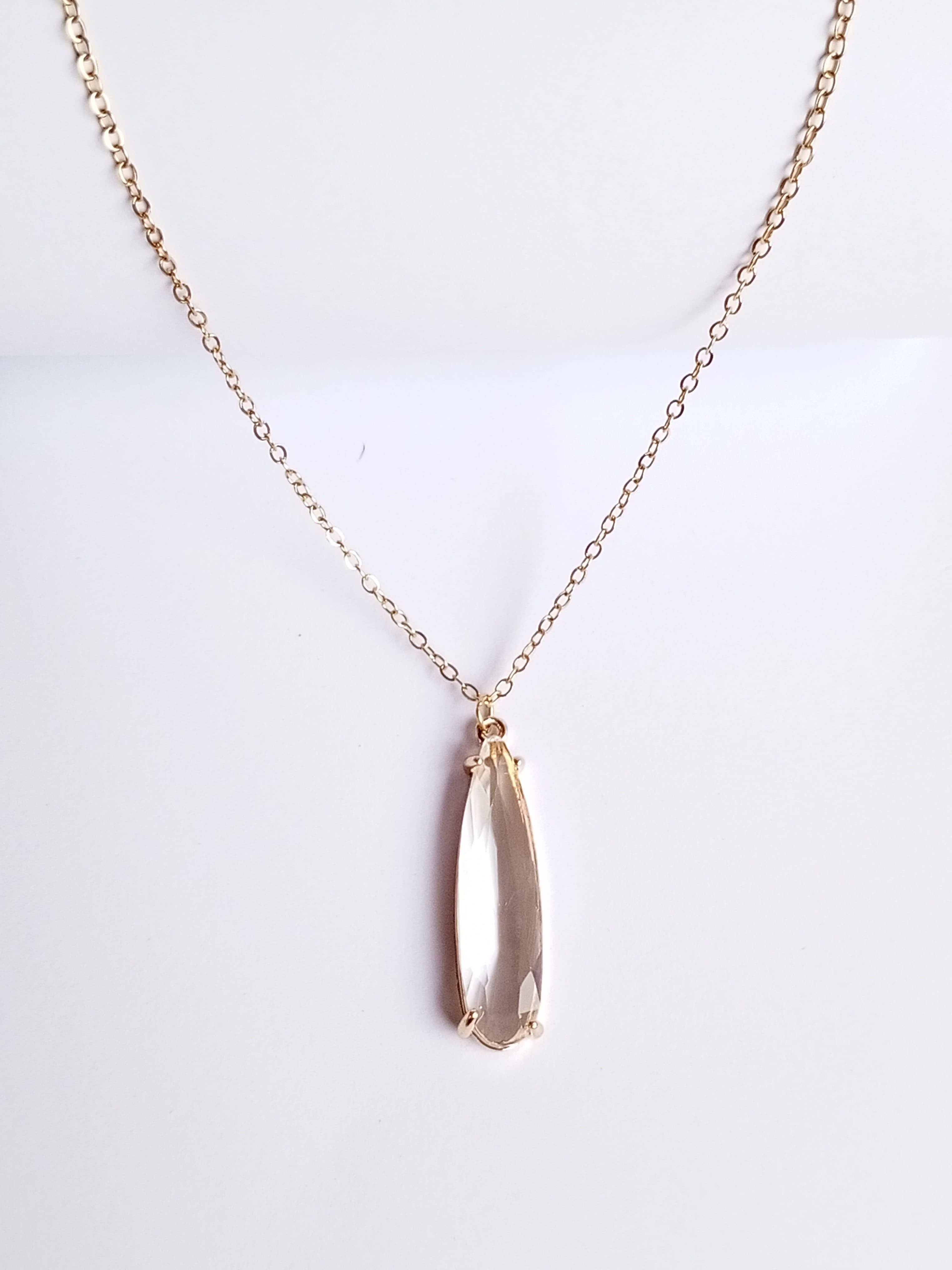Noor Drop Pendant Necklace – By Arwaah Collections