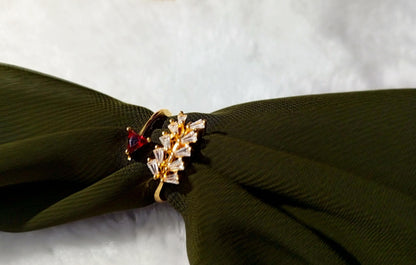 Multi Color Arrow Zircon Rings
