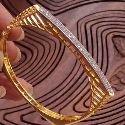 Premium AD Micro Diamond Openable Bangle