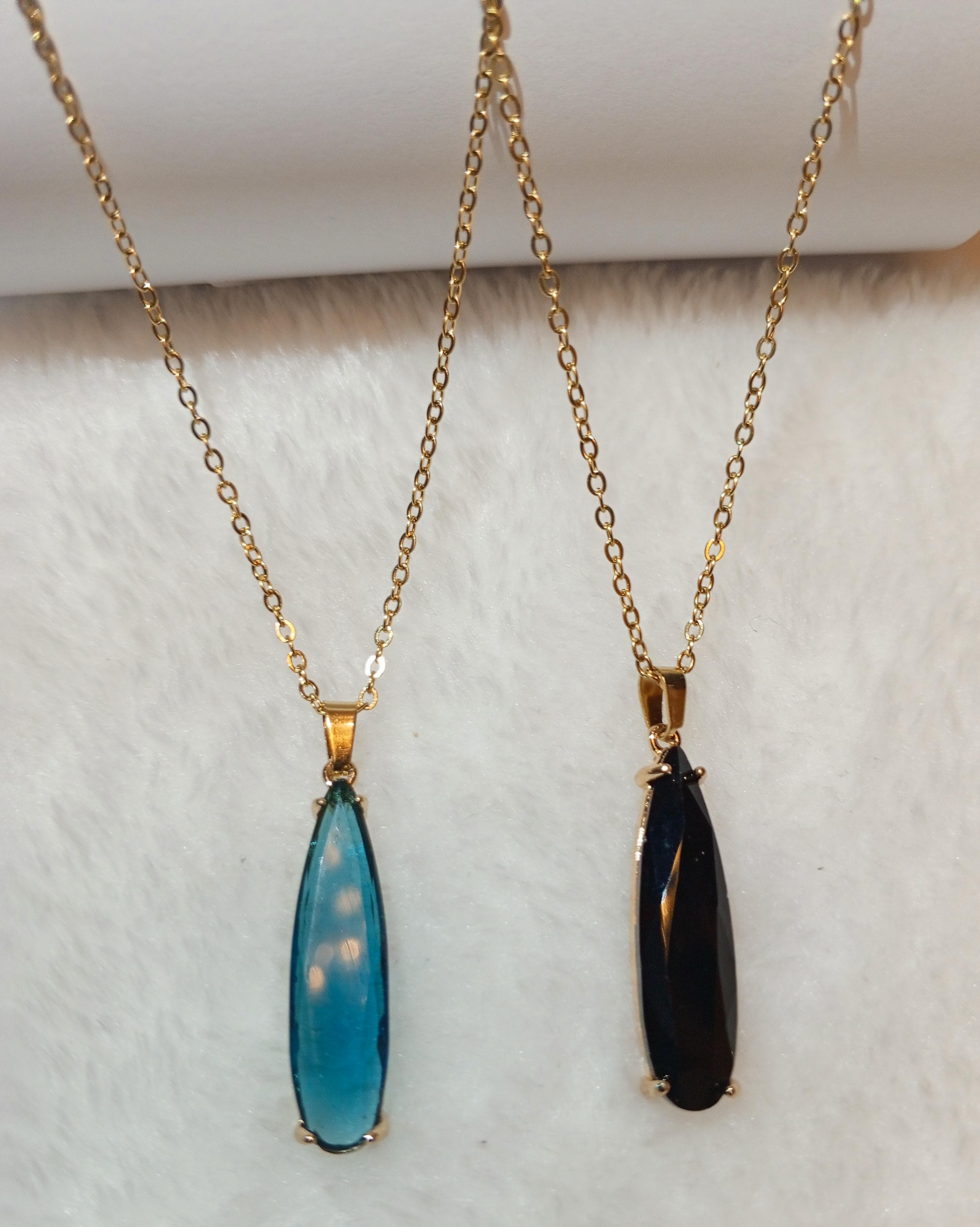 Noor Drop Pendant Necklace – By Arwaah Collections
