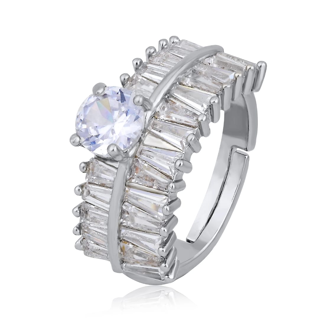 Luxury Dual Ring Set – Adjustable