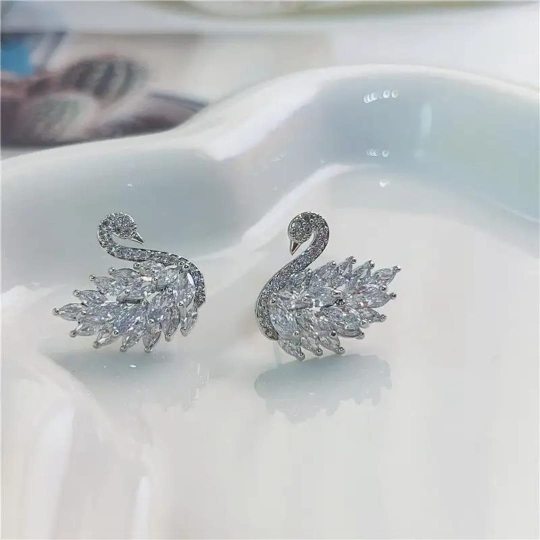 Ruby Duck Stud Earrings – ARWAAH COLLECTIONS
