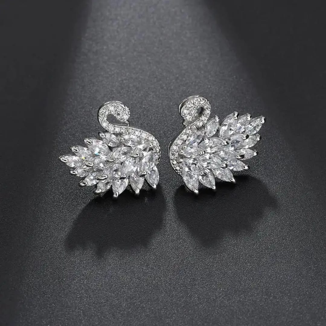 Ruby Duck Stud Earrings – ARWAAH COLLECTIONS