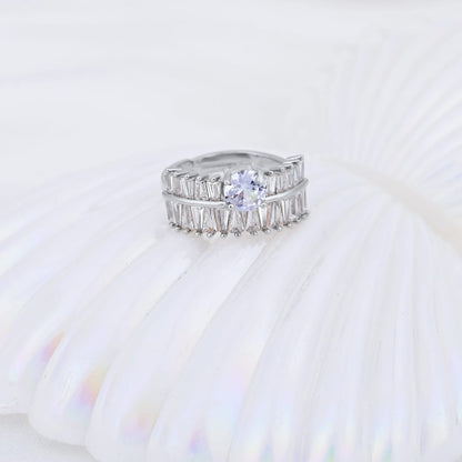 Luxury Dual Ring Set – Adjustable
