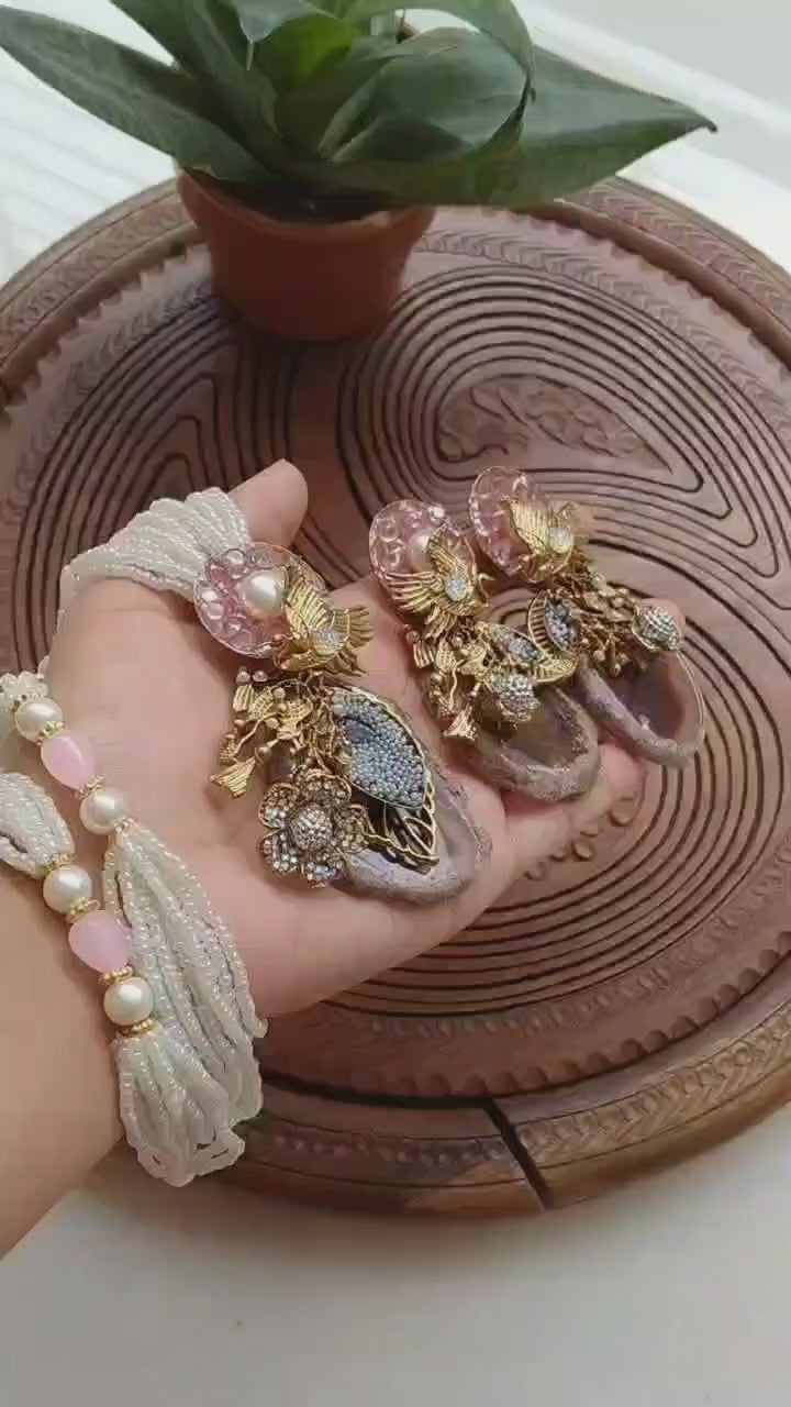 Turkish Aqeeq Stone Mala Set